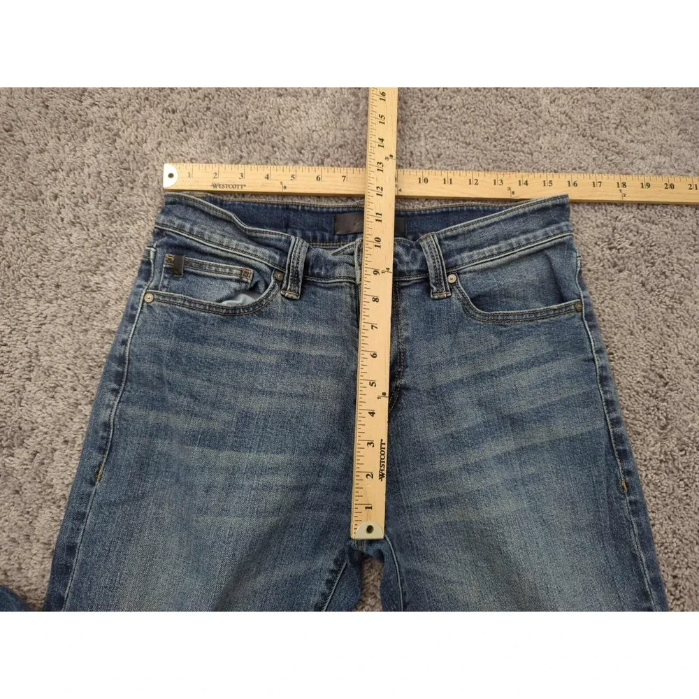 Kancan Jeans Mens 32 Blue Straight‎ Leg Mid Rise Faded Casual - Picture 4 of 8